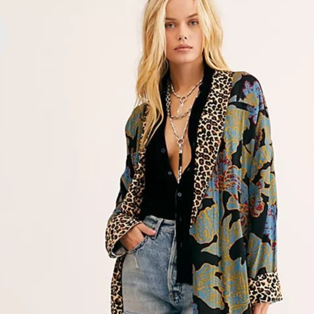 Free People Wild Nights Duster - M - Sold Out